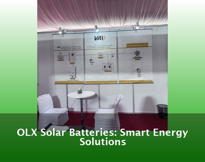 OLX Solar Batteries: Smart Energy Solutions